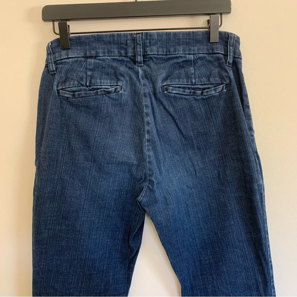 EILEEN FISHER Straight Leg Denim Trouser Jeans Size 8 - Picture 5 of 7